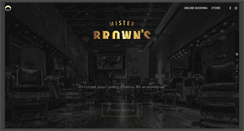 Desktop Screenshot of misterbrowns.com
